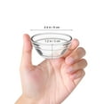 thumbnail image 2 of YUNLIGHTS Clear Glass Pudding Bowls Set - Transparent Dessert and Snack Bowls for Home Use, 2 of 8