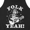 thumbnail image 3 of Instant Message - Guitar Skeleton Folk Yeah - Men's Jersey Tank Top, 3 of 6