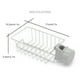thumbnail image 3 of Estante De Almacenamiento De Grifo Estante De Drenaje De Acero Inoxidable Con Gancho Para Baño De Cocina Sweethay HA029338-00, 3 of 6