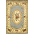 thumbnail image 1 of Unique Loom Versailles Medallion Motif Rug 4' x 6' Rectangle Slate Blue/Ivory, 1 of 2