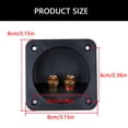 thumbnail image 3 of Heavy Duty Speakers Connection Box Featuring Two Binding Posts Gold Plateds Contacts And AntiResonance Design, 3 of 8