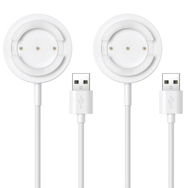 Cable de carga TUSITA compatible con la pulsera TOTWOO de 1 m, paquete de 2