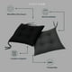 thumbnail image 4 of TESSO HOME Set de 6 Cojines Acolchados para Silla de Comedor con Lazos Relleno Ideal Almohadillas para los Asientos Medidas 42 x 42 x 7 cm, 4 of 6