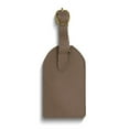 thumbnail image 2 of Beige Leather Luggage Tag with Buckle Strap Q-GM22546, 2 of 2