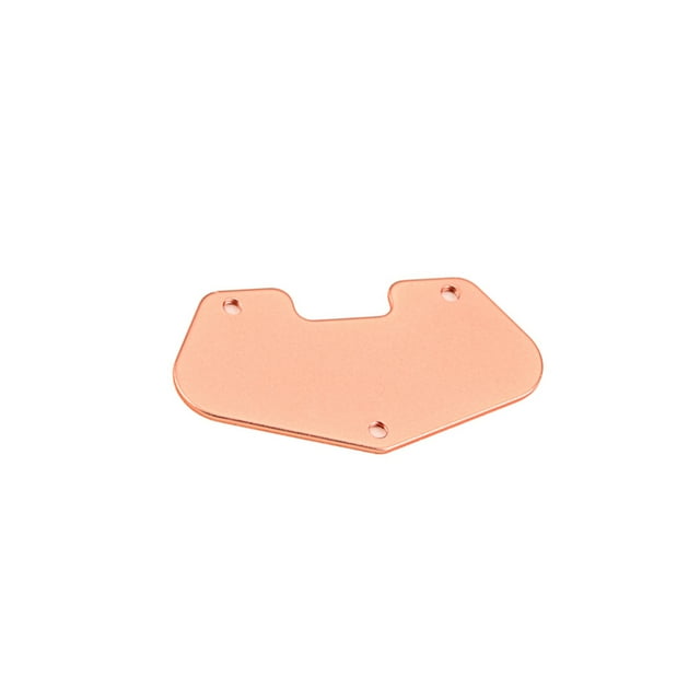 Naiovety Placa base Accesorios Guitarras Tocando Piezas reemplazadas Accesorios para instrumentos musicales Soporte Pickup Cobre-rojo Accesorios para instrumentos musicales