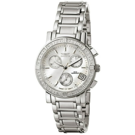 Invicta Women's Invicta II 4718 White Stainless-Steel Swiss Quartz Fashion Watch