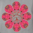 thumbnail image 3 of CafePress - Peace Flower Affection T Shirt - Womens Comfort Colors® Shirt, 3 of 4