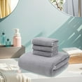 thumbnail image 5 of Xuniizn Bath Towel and Wash Cloths Set: 3xSquare Towel, 1xBath Towel, cotton, Highly Absorbent & Fade Resistant, 5 of 7