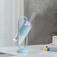 thumbnail image 4 of Humidificador de escritorio Mini humidificador Humidificador silencioso Humidificador de luz nocturna Humidificador de iones negativos Humidificador USB, Rosa oso de fresa Electrónica, 4 of 5