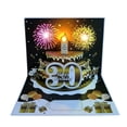 thumbnail image 6 of 30th Birthday Cards Pop Up 3D Cake - Music & Blow Out Candle Light Funny Happy 21 Black Gold Birthday Card Gifts for Him, Her, Men, Women, Son, Daughter, Grandson, Boyfriend, 6 of 6