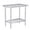 36*24inch, variant on QinaQin NSF Stainless Steel Workbench, Heavy Duty Food Prep Table with Adjustable Lower Shelf and Hooks for Kitchen, Restaurant or Hotel