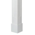 thumbnail image 4 of Ekena Millwork 12"W x 4'H Craftsman Classic Square Non-Tapered Recessed Panel Column w/ Standard Capital & Base, 4 of 5