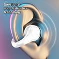 thumbnail image 6 of ToyKingdee Wireless Ear Clip Skeleton Conduction Headphones, Open Ear Headphones, Bluetooth 5.3 Headphones with IPX4 Waterproof, Air Conduction Sport Earbuds for Workouts Running Cycling, 6 of 7