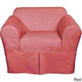 thumbnail image 4 of Classic Slipcovers  Two Piece Twill Chair Slipcover White, 4 of 5