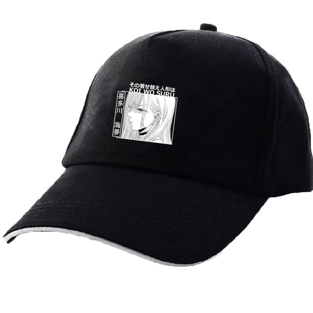 Gorra de béisbol Kitagawas Marins Anime, tamaño 56-60 cm, algodón
