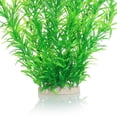 thumbnail image 4 of Plantas de plástico JIHAQUA para decoración de acuarios, extra grandes, 53 cm, color verde, 4 of 5