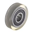 thumbnail image 3 of Unique Bargains Roulement à Rouleau à Poulie en PU 5x18x5 mm, Roue de Guidage Revêtue de Polyuréthane pour Usage Industriel, Vert, 3 of 5