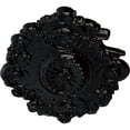 thumbnail image 3 of 30 1/2"W x 20"H x 1 1/2"P Strasbourg Ceiling Medallion Black Pearl Finished, 3 of 4