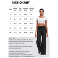 thumbnail image 4 of NELEUS ButterSoftFlex Womens Wide Leg Pants Athletic Yoga Legging Casual Sweatpants with Waistband Pocket,Black,US Size L, 4 of 12