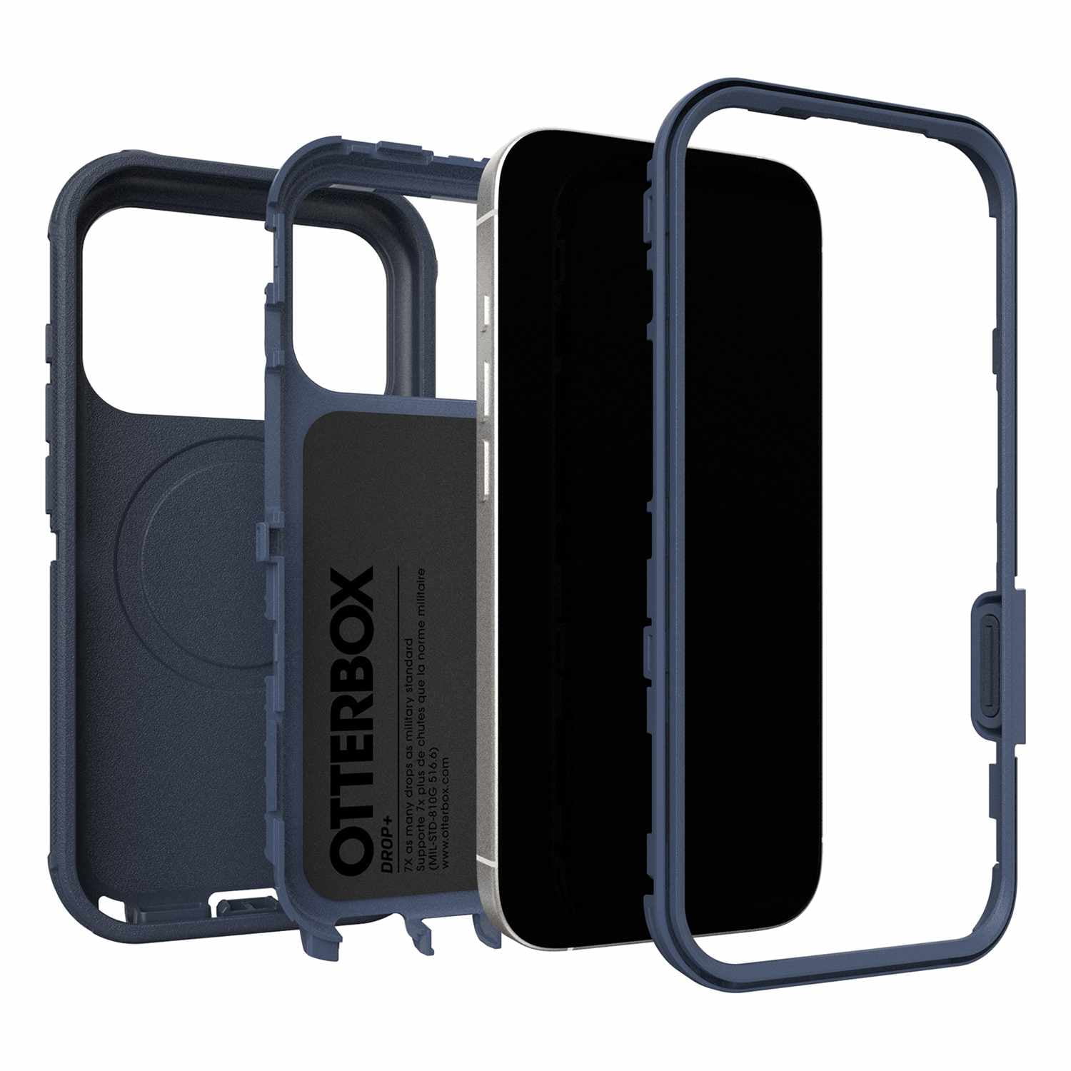 OtterBox Defender Pro MagSafe Case w/Camera Control Riverside (Blue) for iPhone 17