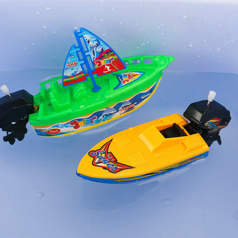 Windup Kayak Bath Toy, Funny Paddling Kayak Baignoire Jouet