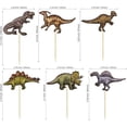 thumbnail image 2 of 24Pcs Dinosaur Cupcake Toppers Roar Dinosaur Cupcake Picks Dino Cake Decorations for Kids Boys Dinosaur Theme Birthday Baby shower Party Decorations, 2 of 5