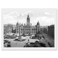 thumbnail image 1 of Vintage Photo Glasgow George Square Scotland UK Artwork Framed Wall Art Print A4, 1 of 4