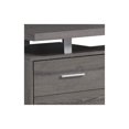 thumbnail image 4 of Bowery Hill 60" Hollow Core Home Office Desk in Dark Taupe, 4 of 6