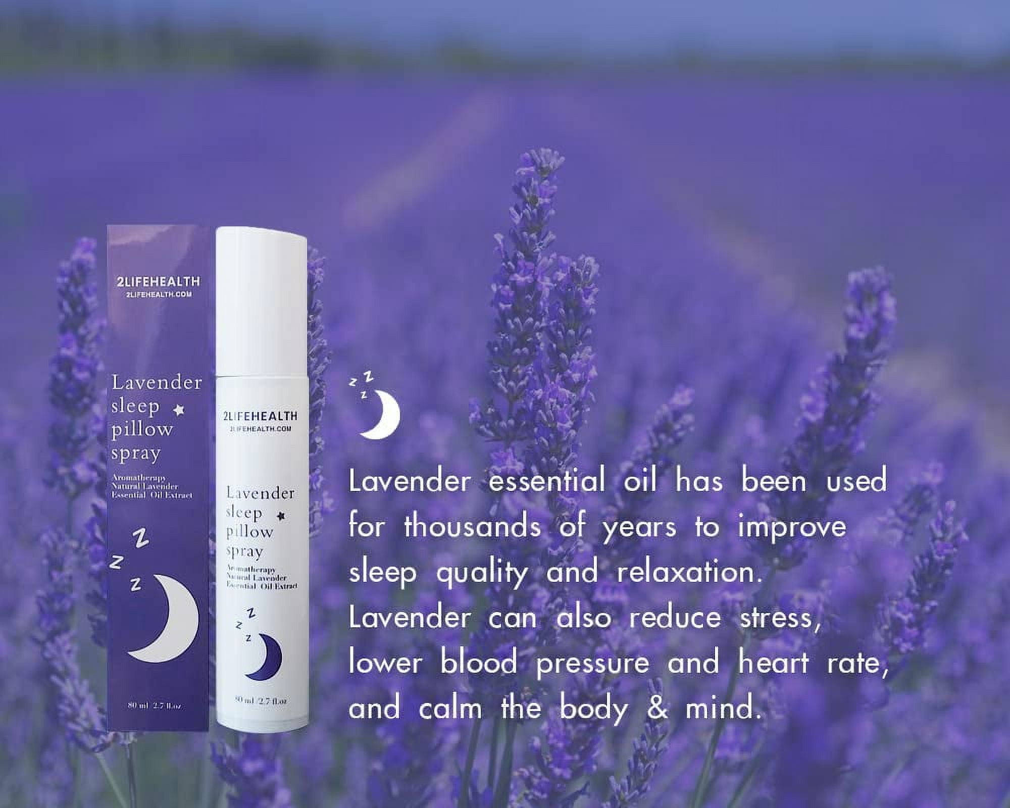 Lavender Pillow Spray and Sleep Spray | 100% Natural | Joy Lane Farm