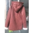 thumbnail image 4 of THDHVS Girls Winter Coat,Girls Coat Hooded Parka Style Jacket with Faux Trim Water Repellent for Rain and Snow Washable for Easy Care Pink 9-10 Years, 4 of 4