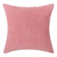 thumbnail image 1 of Fundas de cojín decorativas Boho Fall Cojín cuadrado de pana a rayas para sofá, cama o sillón de salón 18 x 18 pulgadas (16 estilos, 45 x 45 cm), 1 of 3