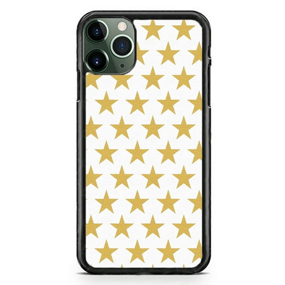 Christmas Gold Stars Gift Holidays Phone Case Slim Shockproof Rubber Custom Case Cover For iPhone 12 Pro Max