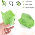 thumbnail image 4 of 600 Pcs Tulip Cupcake Liners for Baking Muffin Liners Printed Baking Cups Holders Greaseproof Wrappers Decoration for Cupcake Bouquet Birthday Party Wedding Bride Shower (Colorful), 4 of 4