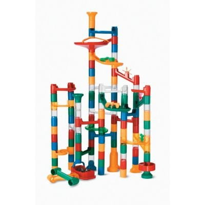 Marble Run: 123 Piece Set (103 Durable Pieces And 20 Marbles) Exclusively At Mindware!