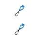 thumbnail image 3 of Advancent Guante de seguridad Porta guantes Clip Guante Grabber Catcher Montañismo Cielo azul 2piezas, 3 of 6