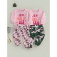 thumbnail image 5 of Jxzom Baby Girl First Birthday Outfit In My One Year Old Era Sweatshirt Tops Long Sleeve 1st Birthday Shirt with Rugby/Camouflage Pants Fall Clothes Set, 5 of 10