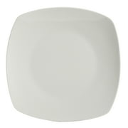 Gibson Home Everyday Square White Stoneware Dinnerware Set, 40-Piece