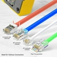 thumbnail image 4 of Cable Crimping Tool, High Carbon Steel RJ45 Crimp Tool  For 8P 6P Connector, 4 of 8