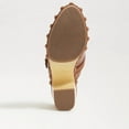 thumbnail image 5 of Sam Edelman Nyla Chestnut Rounded Toe Slip On Block Heel Fashion Dress  Mules (Chestnut, 5.5), 5 of 5