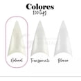 thumbnail image 2 of Tips Para Uña Postiza Stiletto Natural O Transparente Caja 500 unidades - Natural Belié Stiletto Natural, 2 of 4