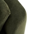 thumbnail image 5 of Christopher Knight Home 53.2" Modern Velvet Upholstered Bench with Pillows, Wooden Legs, Olive Green, 5 of 12
