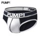 thumbnail image 1 of PUMP Calzoncillos de moda para hombre, ropa interior suave y transpirable de algodón, calzoncillos convexos en U sexis, ropa interior deportiva de cintura baja Gao Jiahui unisex, 1 of 2