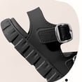 thumbnail image 6 of Viluyesy Girls Sandals Open Toe Buckle Soft Sole Non Slip Summer Beach Shoes for Kids Black Size 11 Little Kids, 6 of 8