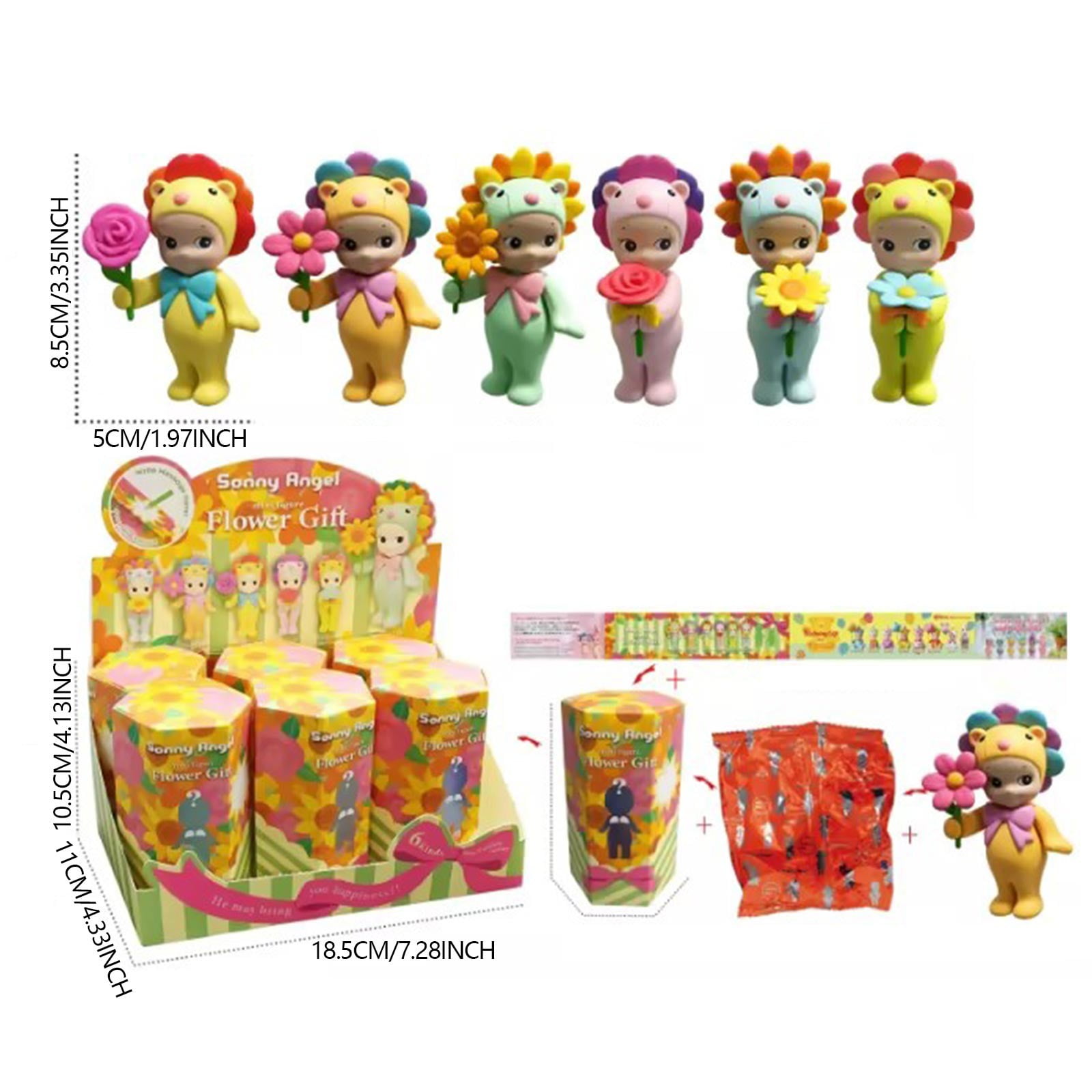Sonny Angel Flower Gift Series - Six Sealed Blind Box