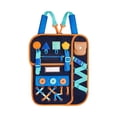 thumbnail image 1 of Niños Vestir Tablero De Aprendizaje Mochila Habilidades De Vestir Placa De Aprendizaje Habilidad Básica Intelectual Con Hebillas Gancho De Cordones Para La Escuela En El Hogar Educación Temprana Scienceny FN002904-00, 1 of 6