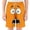 Orange, variant on Boys Shorts Pack Boys Casual Shorts With Graphic Print Elastic Waistband Pockets For Beach And Play