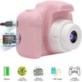 thumbnail image 4 of Cámara para niños, mini cámara digital recargable para niños, videocámara a prueba de golpes, regalo para niños de 3 a 8 años, niñas, video HD de 8 MP, pantalla de 2 pulgadas para niños Ormromra MZQ-0743-2, 4 of 8