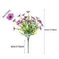 thumbnail image 2 of Artificial Flowers For Outdoor Indoor, No Fade Fake Plastic Flowers Faux Plants For Outdoors Outside Front Porch Hanging Planter Window Box Garden Decorating, 2 of 2