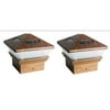 Westinghouse Pagoda Solar Post Light Set, 2-Piece
