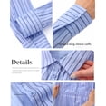 thumbnail image 3 of PRETTYGARDEN Women's Peplum Button Down Work Shirts Cotton Long Sleeve, Collared Business Casual Tops, Elastic Waist, Fall Blouses Dressy, Teacher Clothes for Office, Going Out, 3 of 9